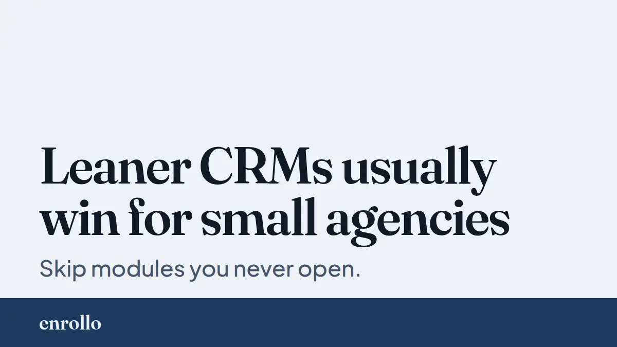 Study Abroad CRM Alternative for Boutique Agencies